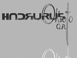 Hadrurus. Logo, sign. Okiotoart@Hadrurus websign.