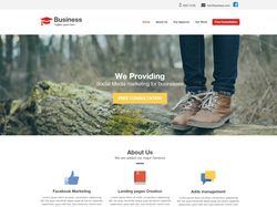 Landing page для бизнес сайта