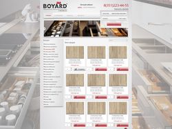 Дизайн сайта для компании "Боярд"