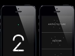 ARCHITECTURE Iphone UI Design concept