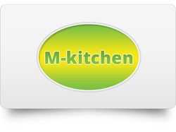 Логотип для интернет-магазина "M-kitchen"