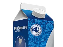 Упаковка молока «Отборное»