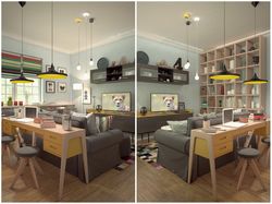 Скандинавский интерьер.