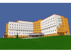 Здание Няганской окружной больницы