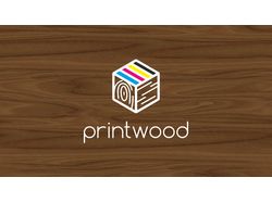 Логотип Printwood