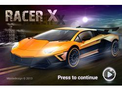 "Racer X" App