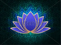 вектор lotus flower, a symbol of purity