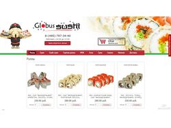 Сайт суши-магазина