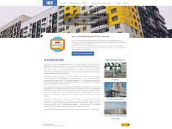 Сайт визитка на joomla