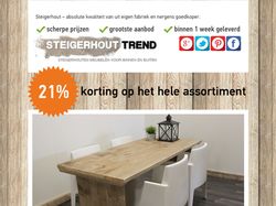 Флаер Steigerhout Trend