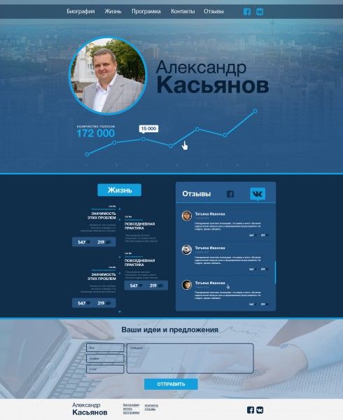 Web group. Дизайн страницы фрилансера. Странички фрилансеров.