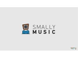 Логотип для студий звукозаписи "Smally Music"