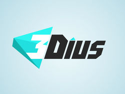 Вариант логотипа на конкурс "3dius"