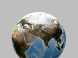 3D Модель Земного шара