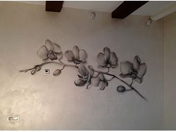 роспись в гостиной