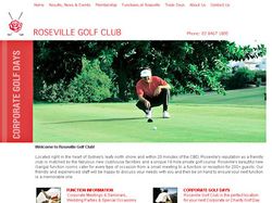 Сайт Гольф-клуба «Roseville»