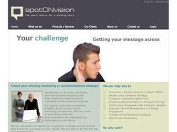 верстка сайта "spotonvision" : 2008-008