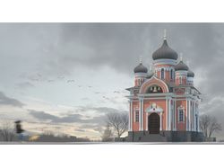 Воссоздание церкви Св.Митрофания Воронежского