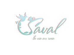 Логотип для цветочного магазина Saval