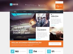 Дизайн сайта Ideos