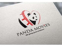 Логотип «Panda movies»