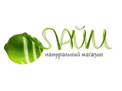 Логотип для натурального магазина "Лайм"