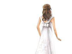 Невеста. Иллюстрация для афиши