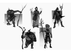 Concept art shaman