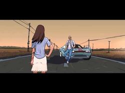 Анимационные сцены клипа "9 Грамм"