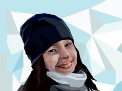 Полигональный портрет