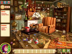 Локация Hidden Object + интерфейс игры