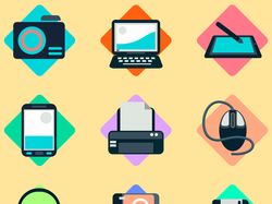 Flat icon Vector