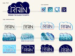 Лого, иконки "Rain"