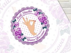 Фирменный стиль Nail Studio Яны Глазовой