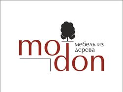 Логотип мебельной компании "Modon"