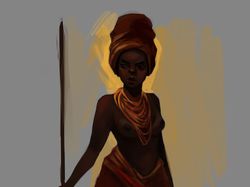 Негритянка