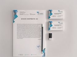 Дизайн фирменного бланка и визитки