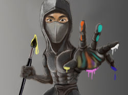 Ninja artist