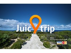 Баннер для туристической компании "Juicytrip".