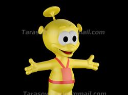 Создание персонажа по эскизам в 3д