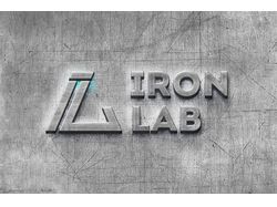 Вариант логотипа Iron Lab