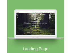 Landing Page "A\\W"