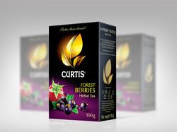 Разработка дизайна пачки 90 г ТМ "CURTIS"