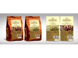 Разработка этикетки ТМ "CURTIS", отдел  HoReCa