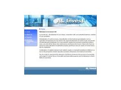 Сайт компании AL Invest Ltd.