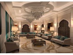 Дизайн интрьера гостевого дома в Дубай