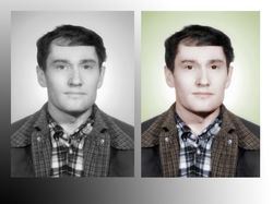 Ретушь+ раскрашевание