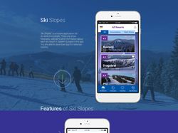 Ski slopes app