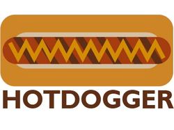 Логотип для кафе "Хотдоггер"