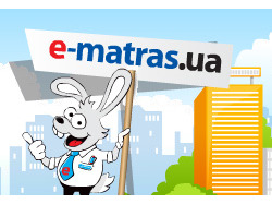 Баннер для интернет магазина "e-matras.ua"
